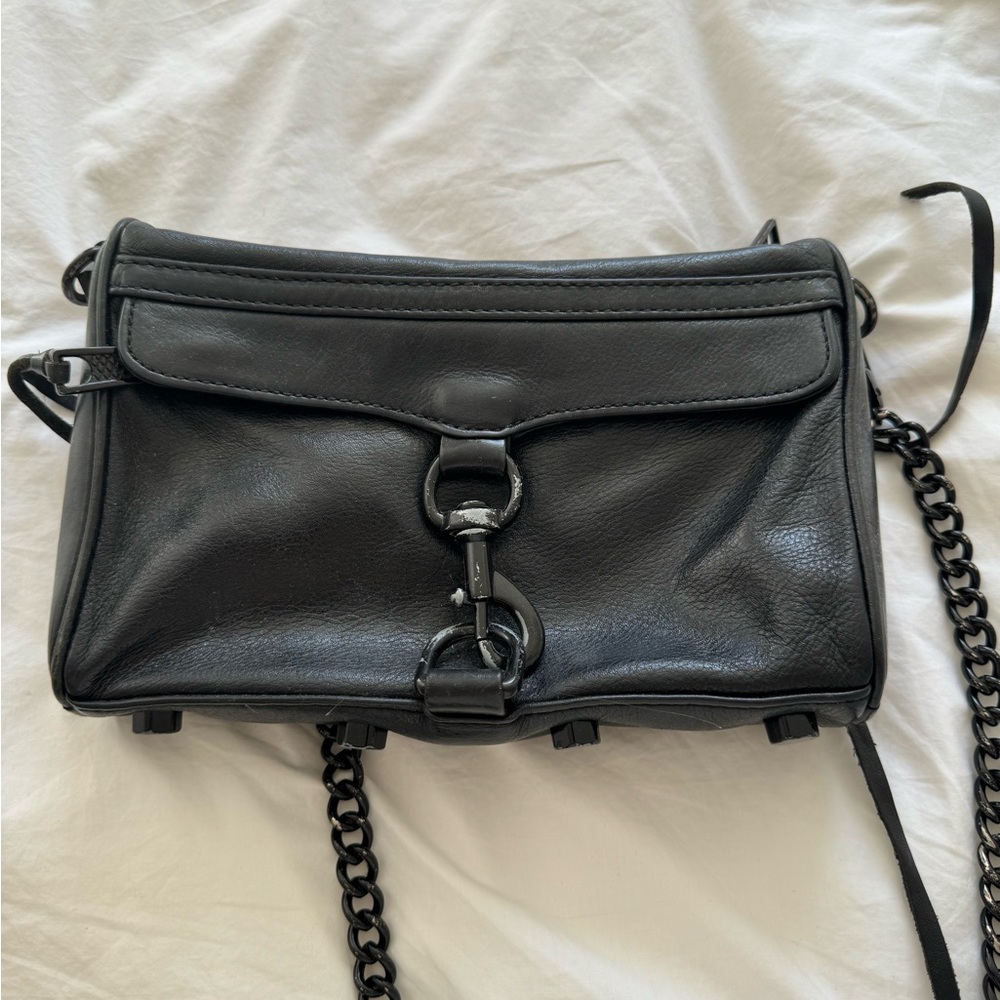 Rebecca Minkoff Black Hardware Crossbody Bag